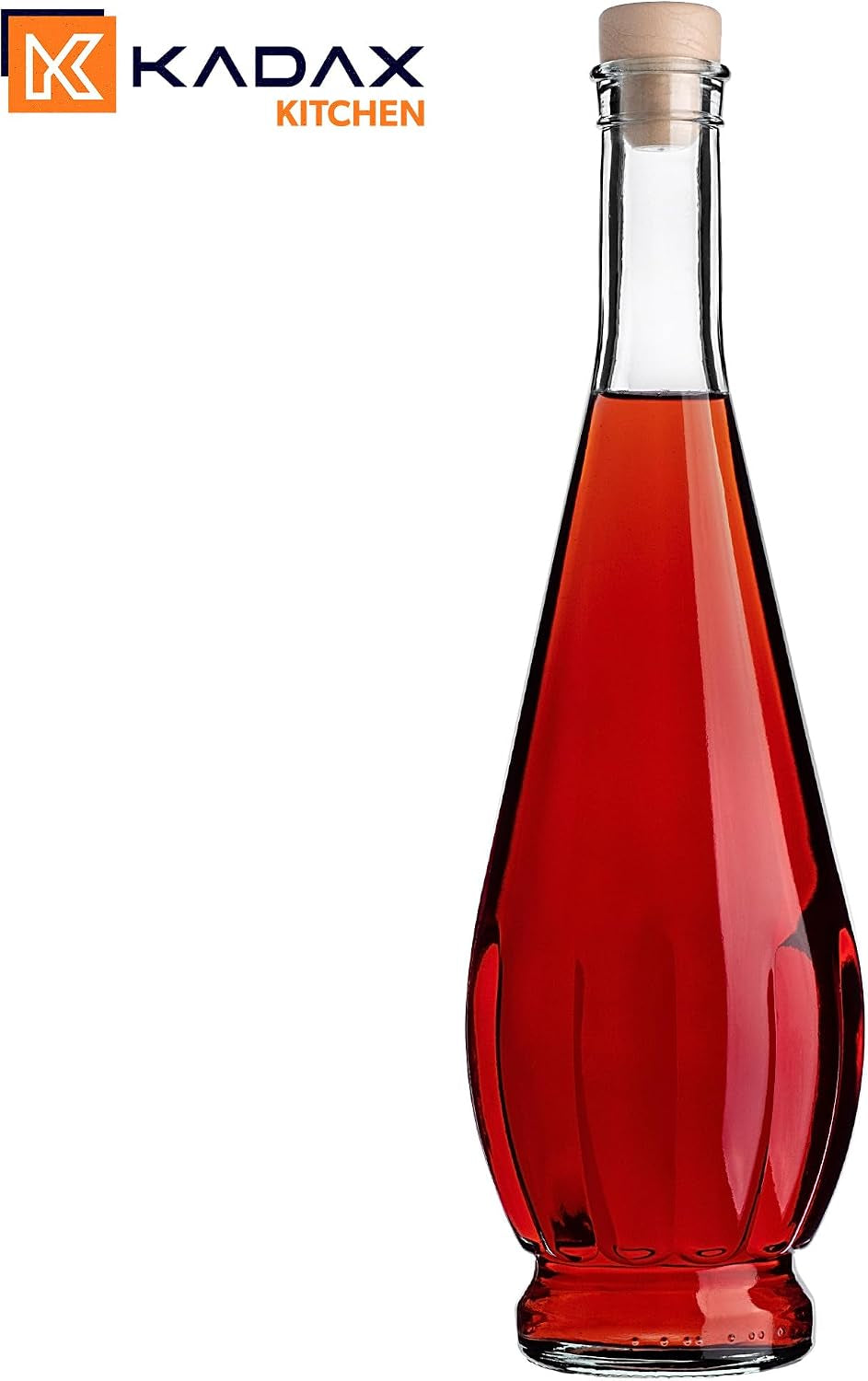 Aurevion Fill — Set 5 Bottiglie in Vetro per Liquori Fatti in Casa
