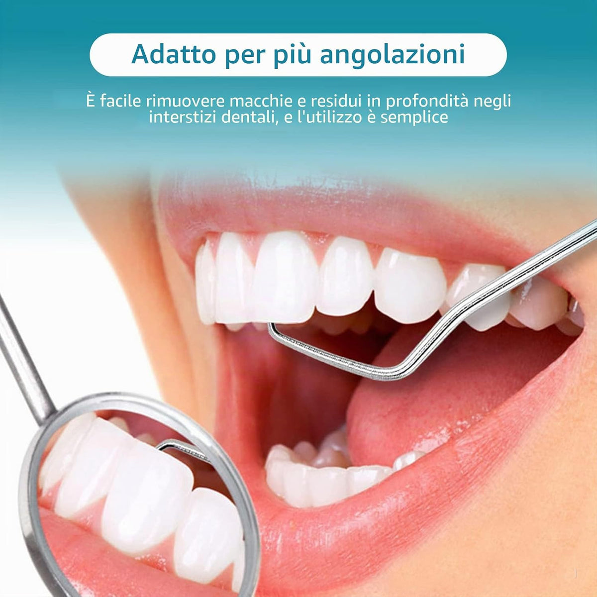 Aurevion Pick — Set Spiedini Da Cocktail in Acciaio Inox Con Supporto