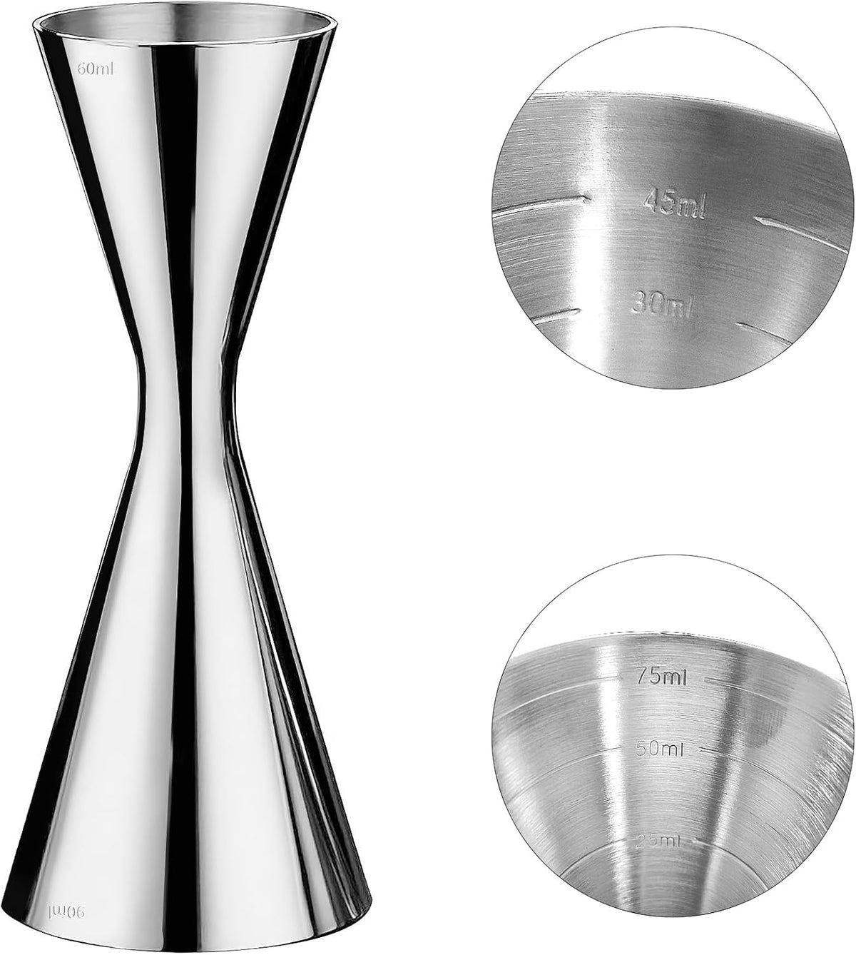 Aurevion Dose — Jigger Dosatore Professionale in Acciaio Inox